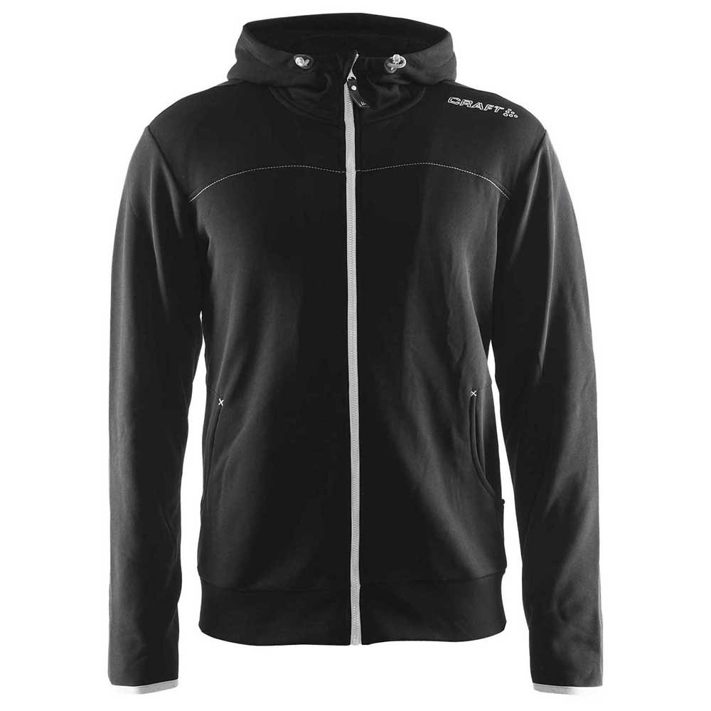 Craft Leisure Full Zip Sweatshirt Schwarz M Mann von Craft