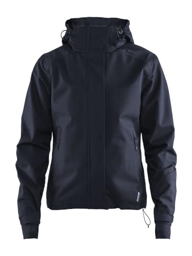 Craft MOUNTAIN Jacket | Damen Winterjacke XS | Gravel Melange | Wind- und Wasserdicht | Hoher Kragen und abnehmbare Kapuze | Regenjacke Damen wasserdicht | Skijacke Damen | Wanderjacke Damen Craft MOUNTAIN Jacket | Damen Winterjacke XS | Gravel Melange | Wind- und Wasserdicht | Hoher Kragen und abnehmbare Kapuze | Regenjacke Damen wasserdicht | Skijacke Damen | Wanderjacke Damen von Craft