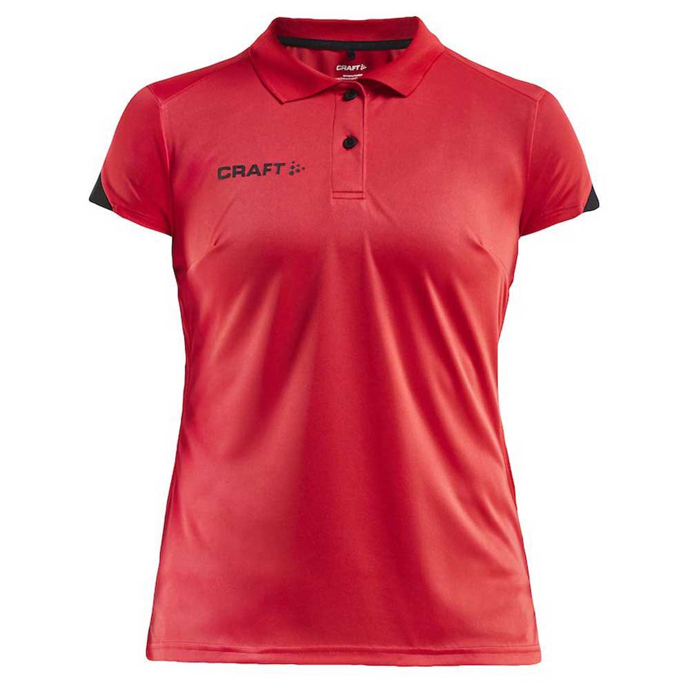 Craft Pro Control Impact Short Sleeve Polo Rot XS Frau von Craft