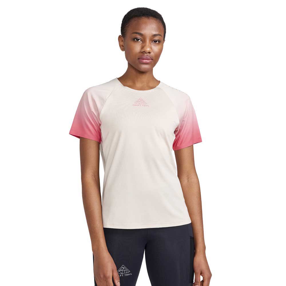Craft Pro Trail Short Sleeve T-shirt Beige S Frau Craft Pro Trail Short Sleeve T-shirt Beige S Frau von Craft