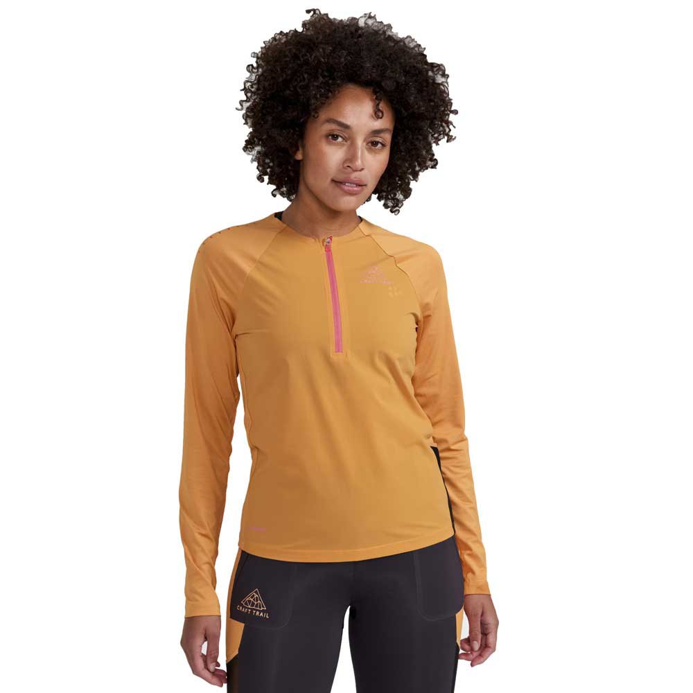 Craft Pro Trail Wind Long Sleeve T-shirt Orange L Frau Craft Pro Trail Wind Long Sleeve T-shirt Orange L Frau von Craft