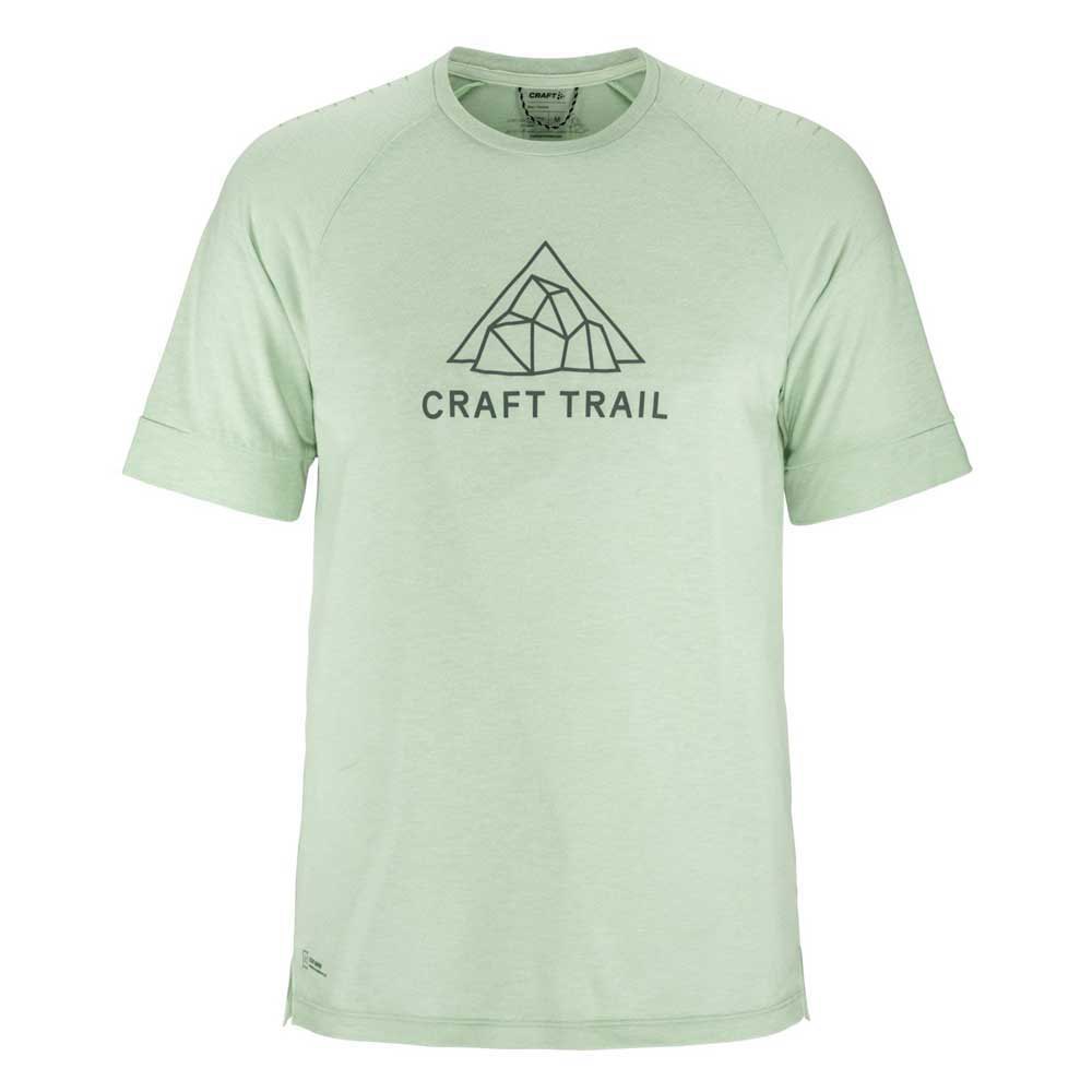 Craft Pro Trail Wool Short Sleeve T-shirt Grün S Mann von Craft