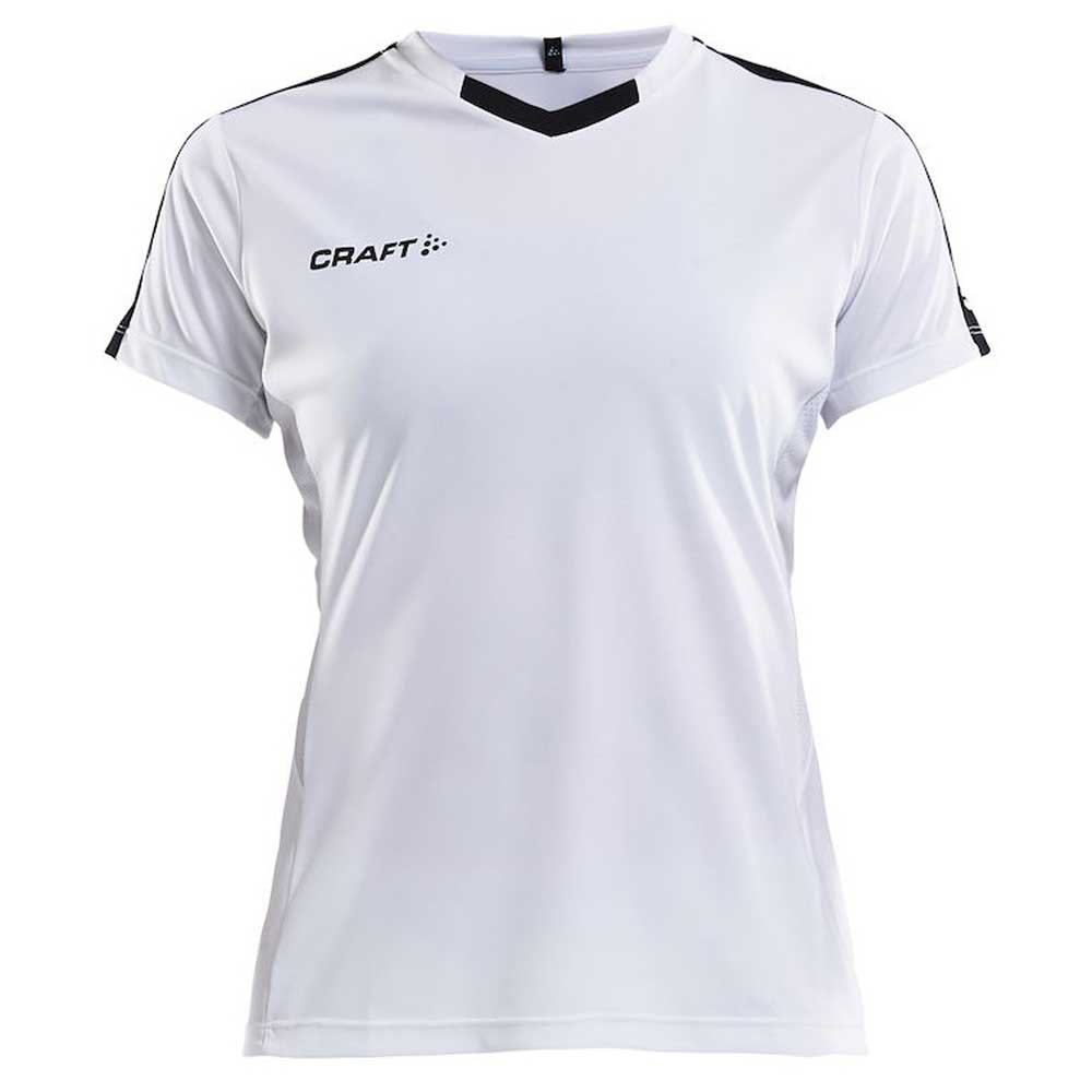 Craft Progress Contrast Short Sleeve T-shirt Weiß M Frau von Craft