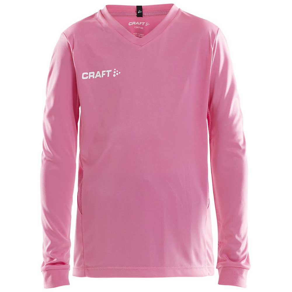 Craft Squad Solid Long Sleeve T-shirt Rosa 6-8 Years Junge von Craft