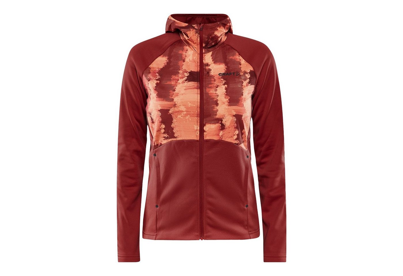 Craft Trainingsjacke ADV Essence Jersey Hood Jacket mit Kapuze und windschützendem Stoff Craft Trainingsjacke ADV Essence Jersey Hood Jacket mit Kapuze und windschützendem Stoff von Craft