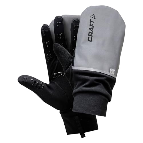 Craft Unisex Handschuhe Hybrid Weather Glove 1903014 Silver/Black, XS Craft Unisex Handschuhe Hybrid Weather Glove 1903014 Silver/Black, XS von Craft