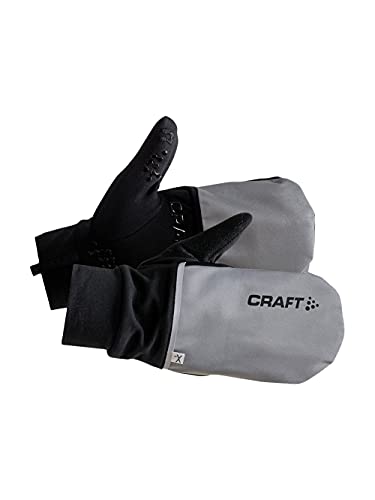 Craft Unisex Handschuhe Hybrid Weather Glove 1903014 Silver/Black, XS von Craft