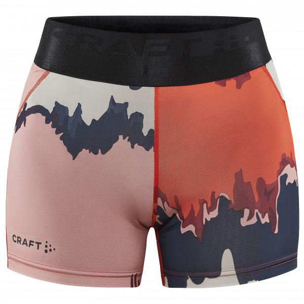 Craft - Women's Core Essence Hot Pants - Laufshorts Gr L;XL;XXL bunt;schwarz von Craft