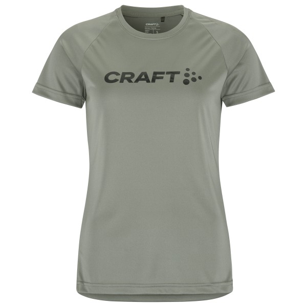 Craft - Women's Core Essence Logo Tee - Funktionsshirt Gr S grau von Craft