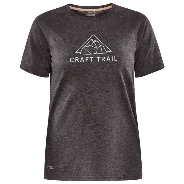 Craft - Women's Pro Trail Wool S/S Tee - Laufshirt Gr S grau von Craft