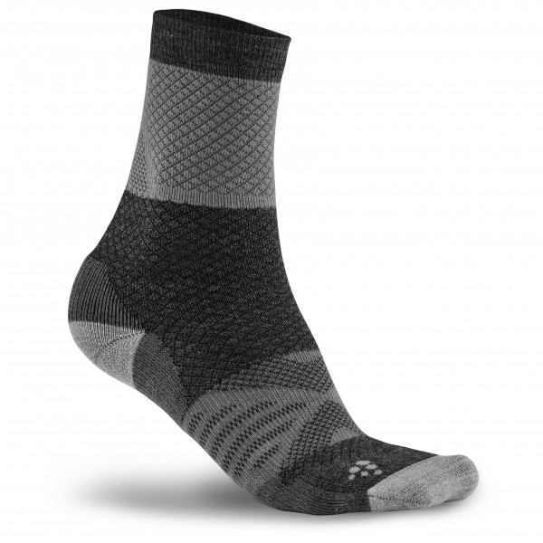 Craft - XC Warm Sock - Multifunktionssocken Gr 37-39 grau von Craft