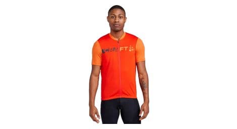 craft core endur orange kurzarmtrikot von Craft