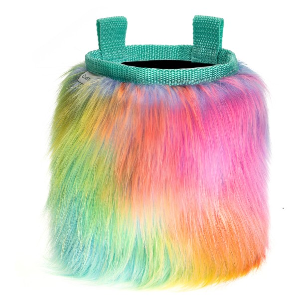 Crafty Climbing - Furry Chalk Bag - Chalkbag bunt von Crafty Climbing