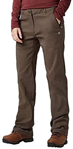 Craghoppers Damen Outdoor Reise Kiwi Pro Stretch Hose , Mid Khaki , 36 Regular von Craghoppers