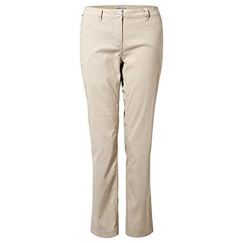 Craghoppers Damen Kiwi Pro Ii Hose, Strapazierfähig Wanderhose, Desert Sand, 42 EU von Craghoppers