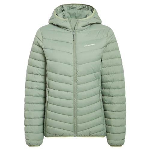 Craghoppers Damen Womens Compresslite VIII Hooded Padded Lightweight Coat Gefütterter, Leichter Mantel mit Kapuze von Craghoppers