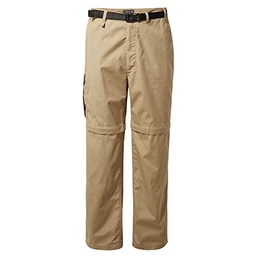 Craghoppers Herren Trousers Kiwi Conv TRS 30", Raffia, 30" Long, CMJ107L Y3Y030 Craghoppers Herren Trousers Kiwi Conv TRS 30", Raffia, 30" Long, CMJ107L Y3Y030 von Craghoppers