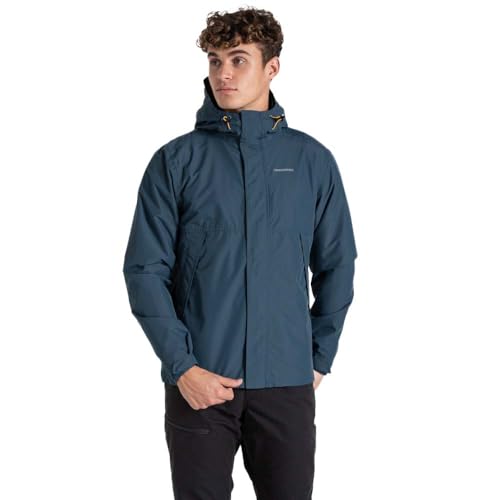 Craghoppers Herren Ossus Wasserdichte Jacke, atmungsaktiv und windabweisend - perfekt für Outdoor, Spazierengehen, Wandern und Camping von Craghoppers