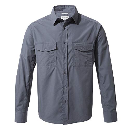 Craghoppers Herren Kiwi-Langarmshirt Wander-Shirt, Ombre Blue, XXL EU Craghoppers Herren Kiwi-Langarmshirt Wander-Shirt, Ombre Blue, XXL EU von Craghoppers