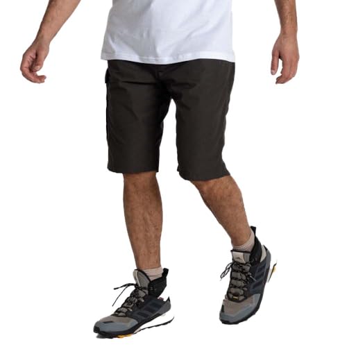 Craghoppers Kiwi Lange Shorts, Cargo-Shorts, Wandern, Klettern, perfekt für draußen und Sommer, Braun Craghoppers Kiwi Lange Shorts, Cargo-Shorts, Wandern, Klettern, perfekt für draußen und Sommer, Braun von Craghoppers