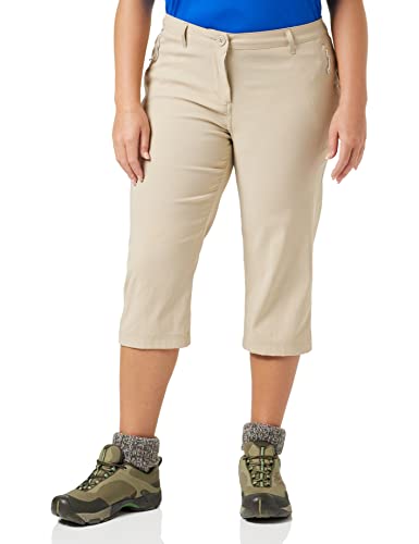 Craghoppers Damen Kiwi Pro Crop-Hose Für Wander-Shorts, Desert Sand, 46 EU Craghoppers Damen Kiwi Pro Crop-Hose Für Wander-Shorts, Desert Sand, 46 EU von Craghoppers