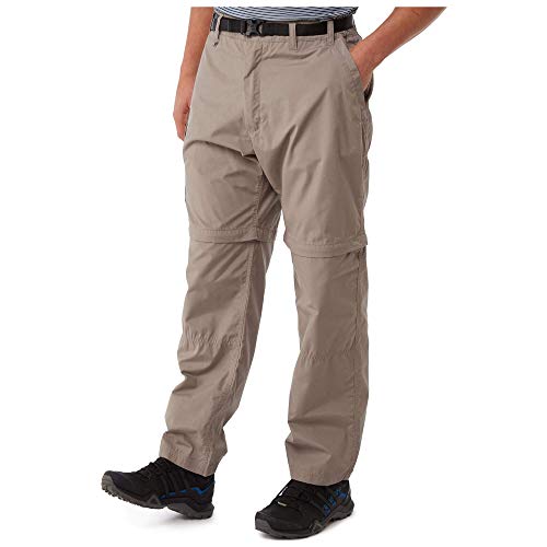 Craghoppers Herren-Wanderhose Kiwi Convertible mit wasserabweisender Beschichtung und dickem Stoff für Sonnen- und Insektenschutz von Craghoppers