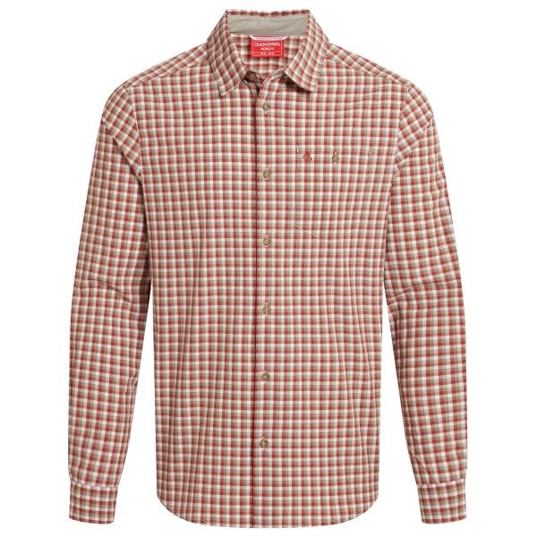 Craghoppers - NosiLife Nuoro Check Long Sleeved Shirt - Hemd Gr XXL braun Craghoppers - NosiLife Nuoro Check Long Sleeved Shirt - Hemd Gr XXL braun von Craghoppers