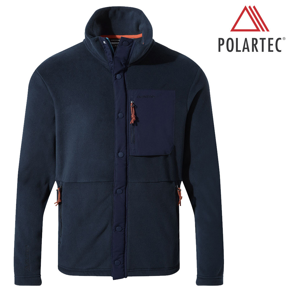 Craghoppers - Polartec Argo Full Zip Fleecejacke für Herren, Blue Navy von Craghoppers