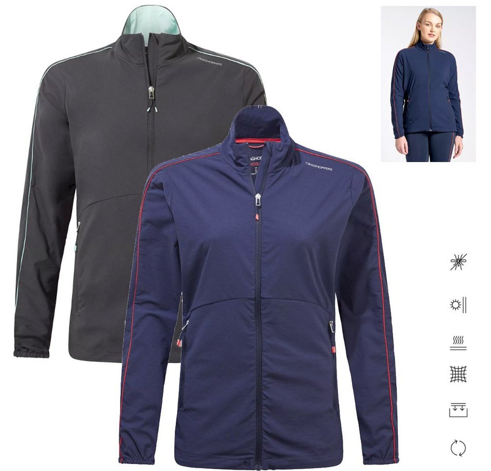 Craghoppers Trekkingjacke Craghoppers - Nosilife Packable Stretch Allround Funktionsjacke - Pro Active - Damen Craghoppers Trekkingjacke Craghoppers - Nosilife Packable Stretch Allround Funktionsjacke - Pro Active - Damen von Craghoppers