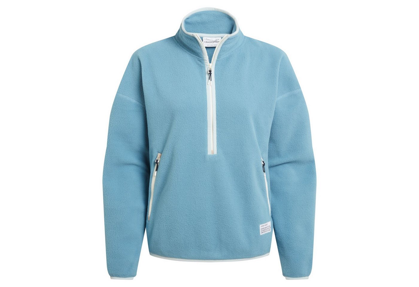 Craghoppers Trekkingjacke Craghoppers - funktioneller Microfleece Pulli CO2 Renu Half Zip, blue Craghoppers Trekkingjacke Craghoppers - funktioneller Microfleece Pulli CO2 Renu Half Zip, blue von Craghoppers