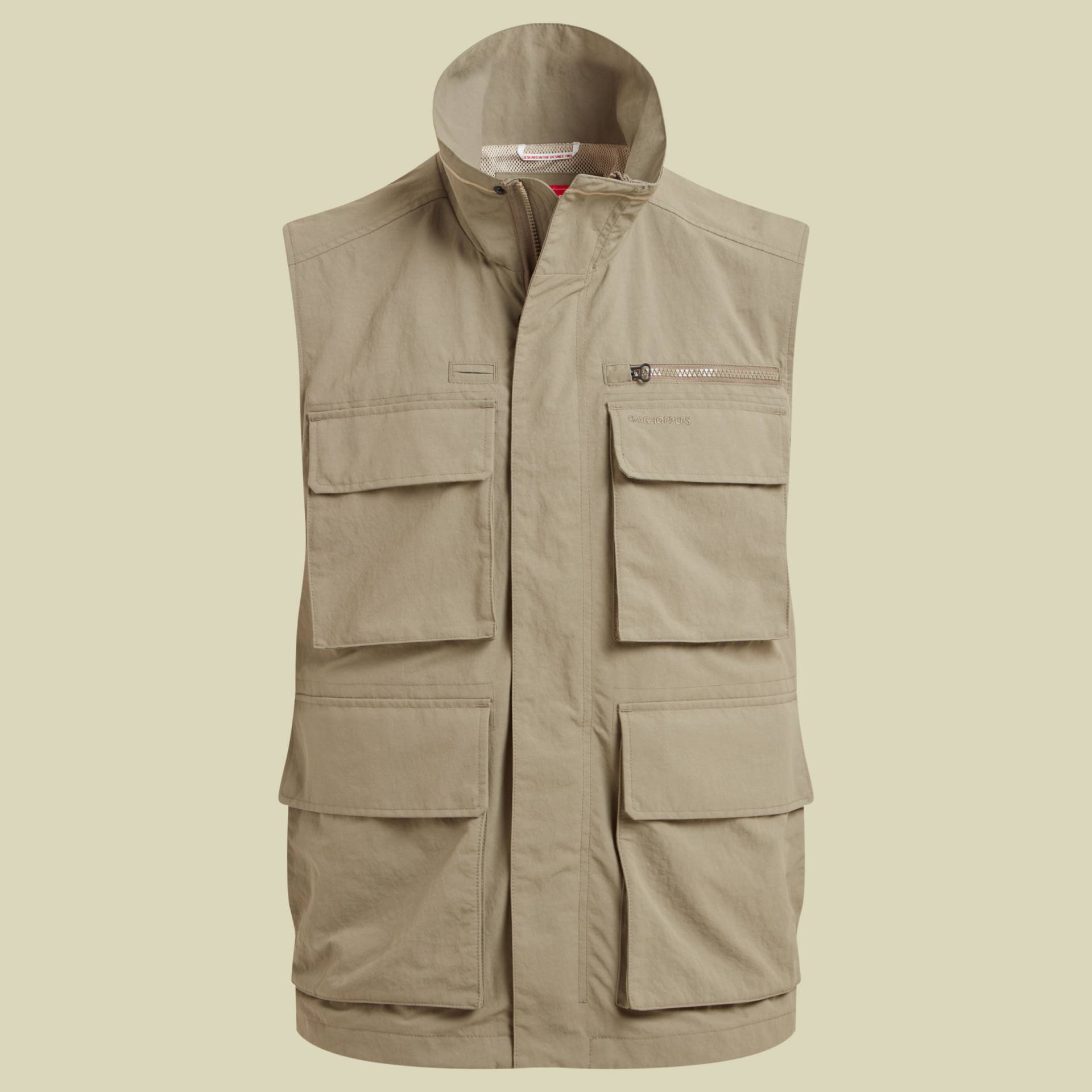 NosiLife Adventure Gilet IV Men M beige - pepple NosiLife Adventure Gilet IV Men M beige - pepple von Craghoppers