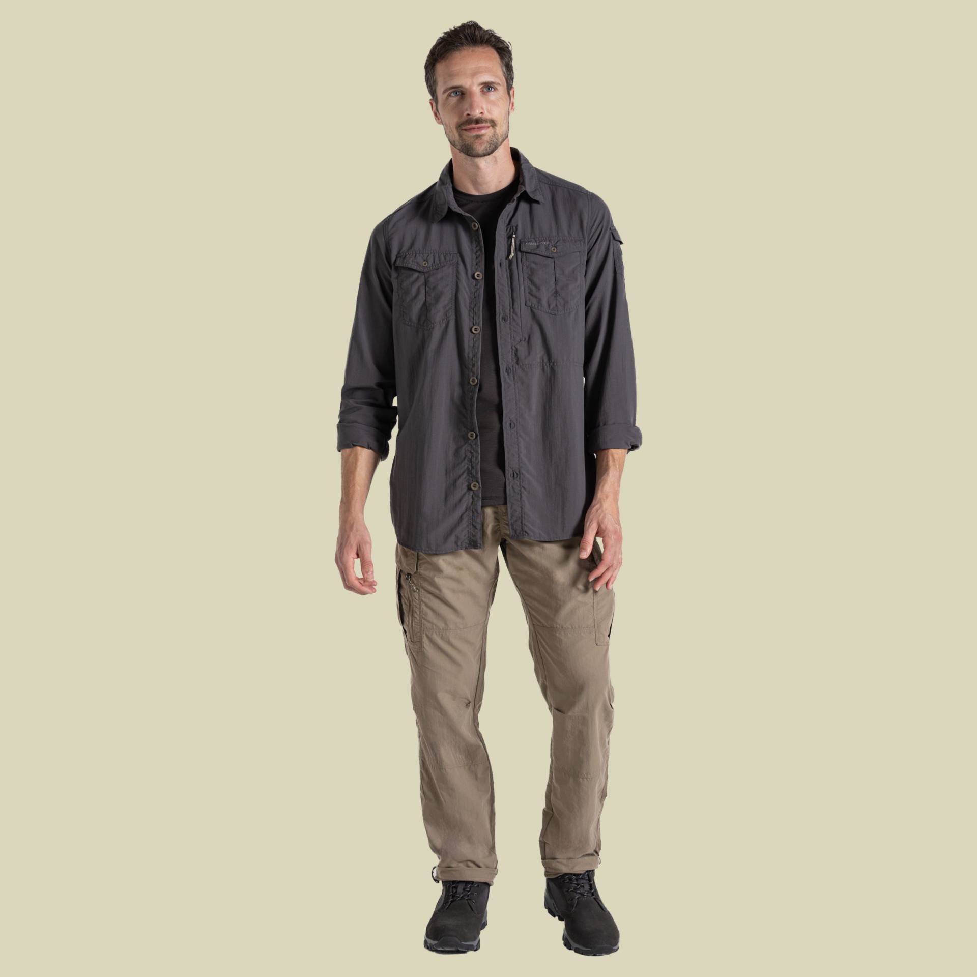 NosiLife Adventure Long Sleeved Shirt III Men M schwarz - black pepper NosiLife Adventure Long Sleeved Shirt III Men M schwarz - black pepper von Craghoppers