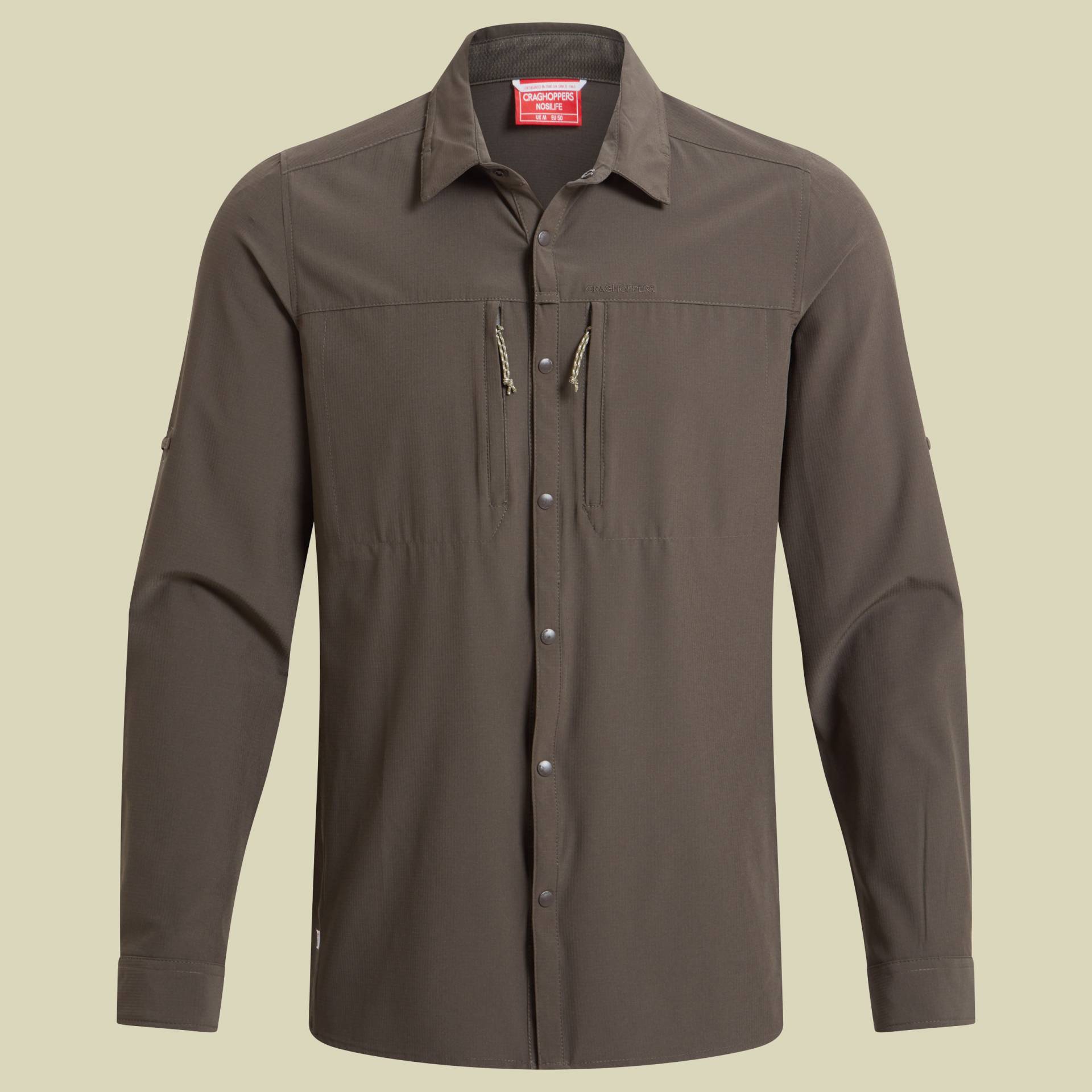 NosiLife Pro Long Sleeved Shirt V Men XL braun- woodland green NosiLife Pro Long Sleeved Shirt V Men XL braun- woodland green von Craghoppers