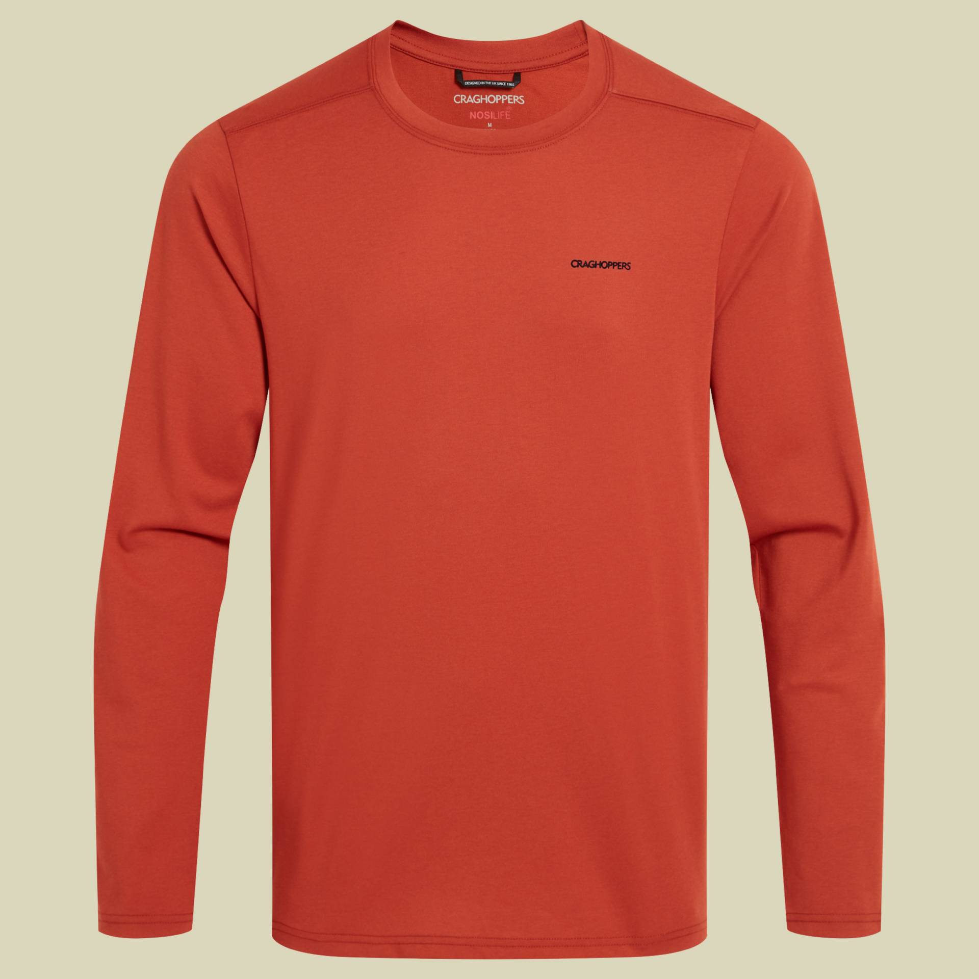 Nosilife Abel Long Sleeved T-Shirt Men L rot - red beach Nosilife Abel Long Sleeved T-Shirt Men L rot - red beach von Craghoppers