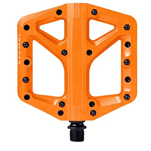 STEMPEL 1 große orangefarbene Pedale STEMPEL 1 große orangefarbene Pedale von Crankbrothers