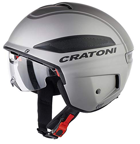 Cratoni Helmets Unisex – Erwachsene Vigor Fahrradhelm, Grau Matt, L (58-59 cm) von Cratoni