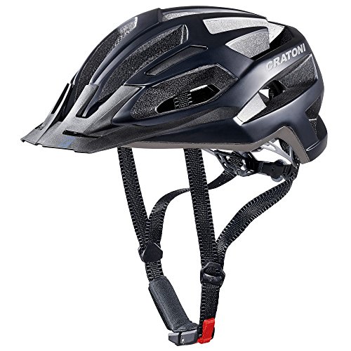 Cratoni C-Flash Fahrradhelm, Black-Anthracite Glossy, L/XL Cratoni C-Flash Fahrradhelm, Black-Anthracite Glossy, L/XL von Cratoni