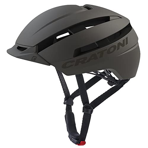 Cratoni Unisex – Erwachsene C-Loom Helme, Schwarz Matt, L von Cratoni