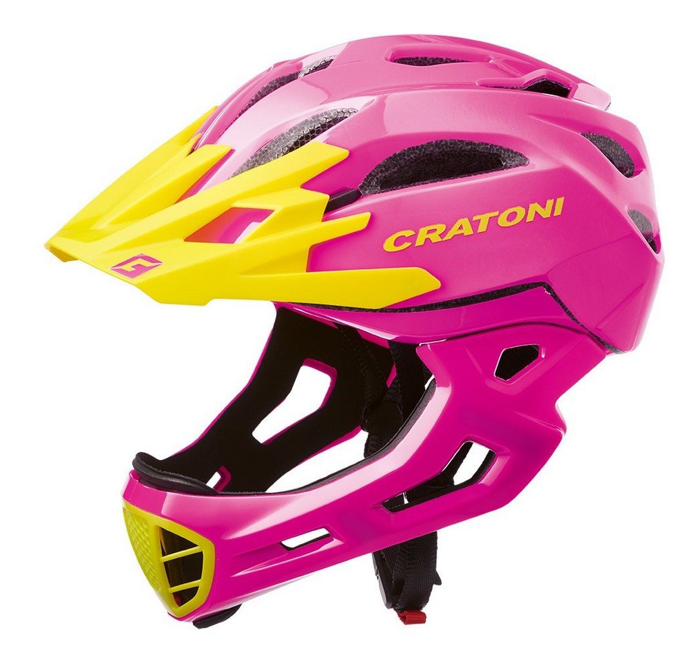 Cratoni Fahrradhelm C-Maniac Fullfacehelm Downhill Freeride BMX Helm von Cratoni