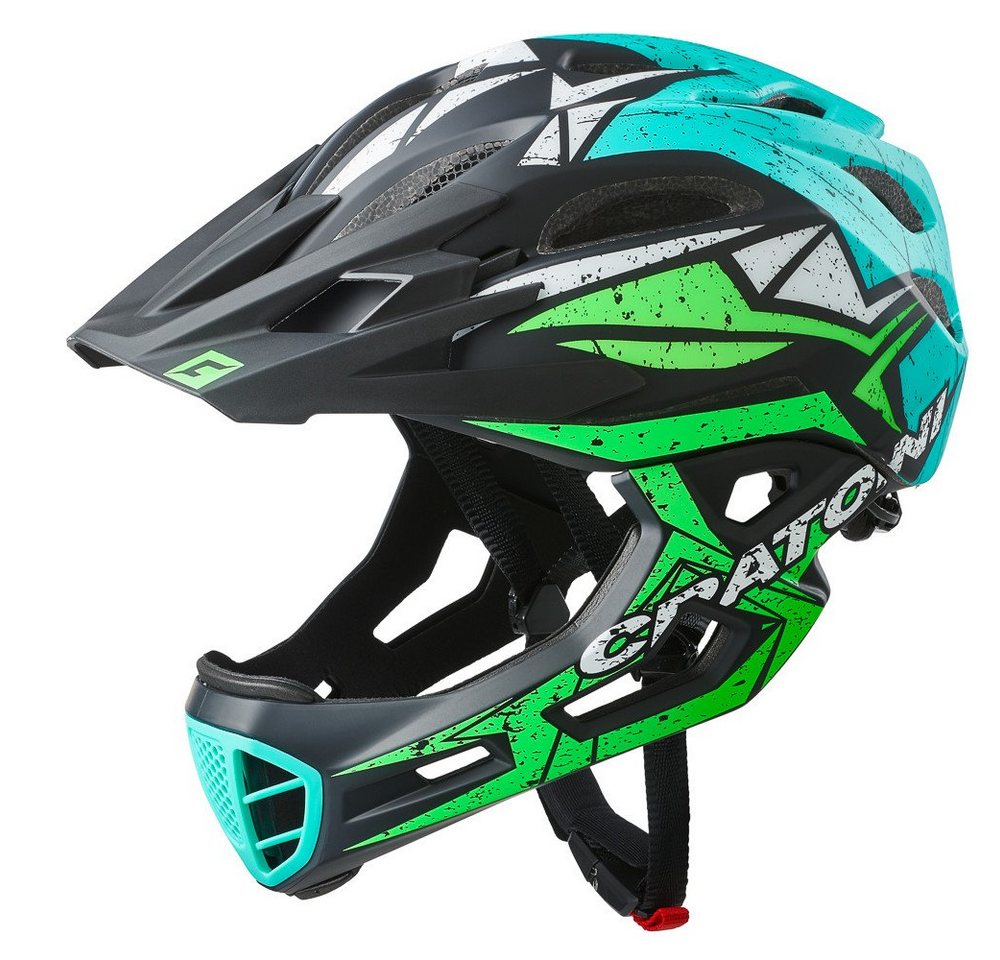 Cratoni Fahrradhelm C-Maniac Pro Fullfacehelm Downhill Freeride mit abnehmbarem Kinnbügel und Visier Cratoni Fahrradhelm C-Maniac Pro Fullfacehelm Downhill Freeride mit abnehmbarem Kinnbügel und Visier von Cratoni