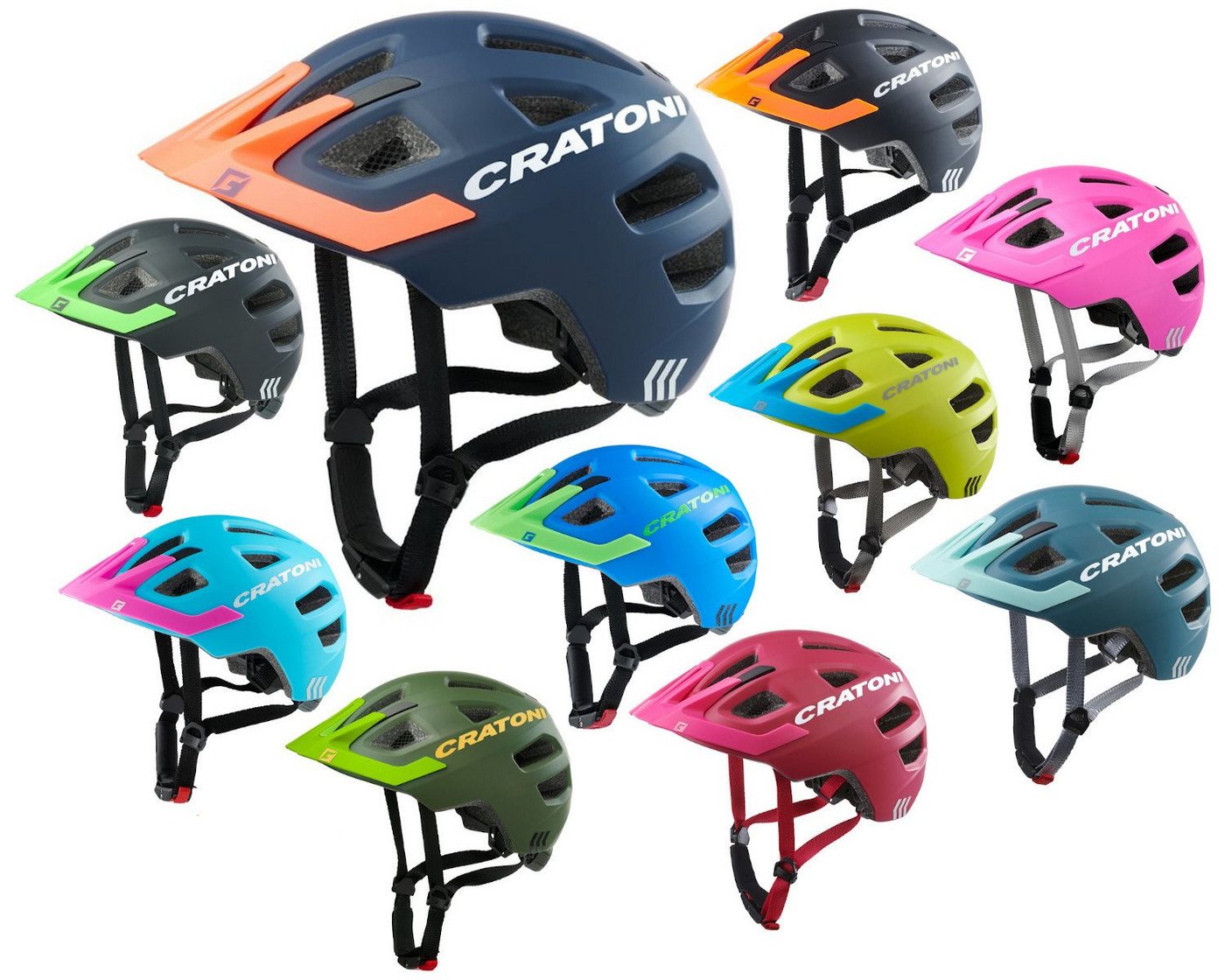 Cratoni Fahrradhelm Maxster Pro Jugendhelm mit Rücklicht Kinderhelm Cratoni Fahrradhelm Maxster Pro Jugendhelm mit Rücklicht Kinderhelm von Cratoni
