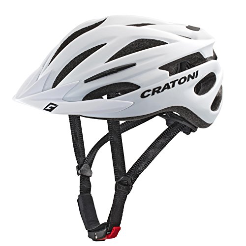 Cratoni Fahrradhelm Pacer MTB Gr. S/M 54-58cm matt weiß Cratoni Fahrradhelm Pacer MTB Gr. S/M 54-58cm matt weiß von Cratoni