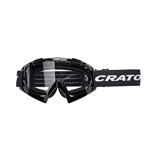 Cratoni Helmets C-Rage Mountainbike Brille Sportbrille Fahrradbrille (schwarz), Einheitsgröße von Cratoni