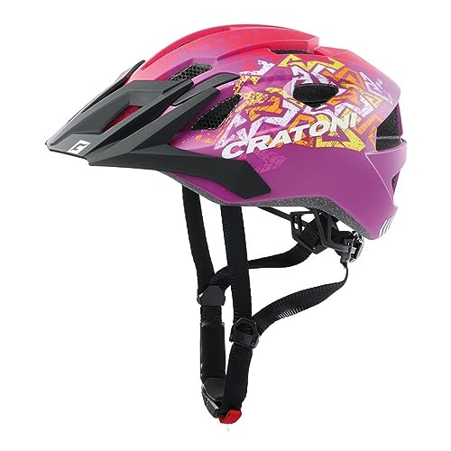 Cratoni Helmets GmbH Unisex – Erwachsene AllRide Fahrradhelm, wild/pink matt, M von Cratoni