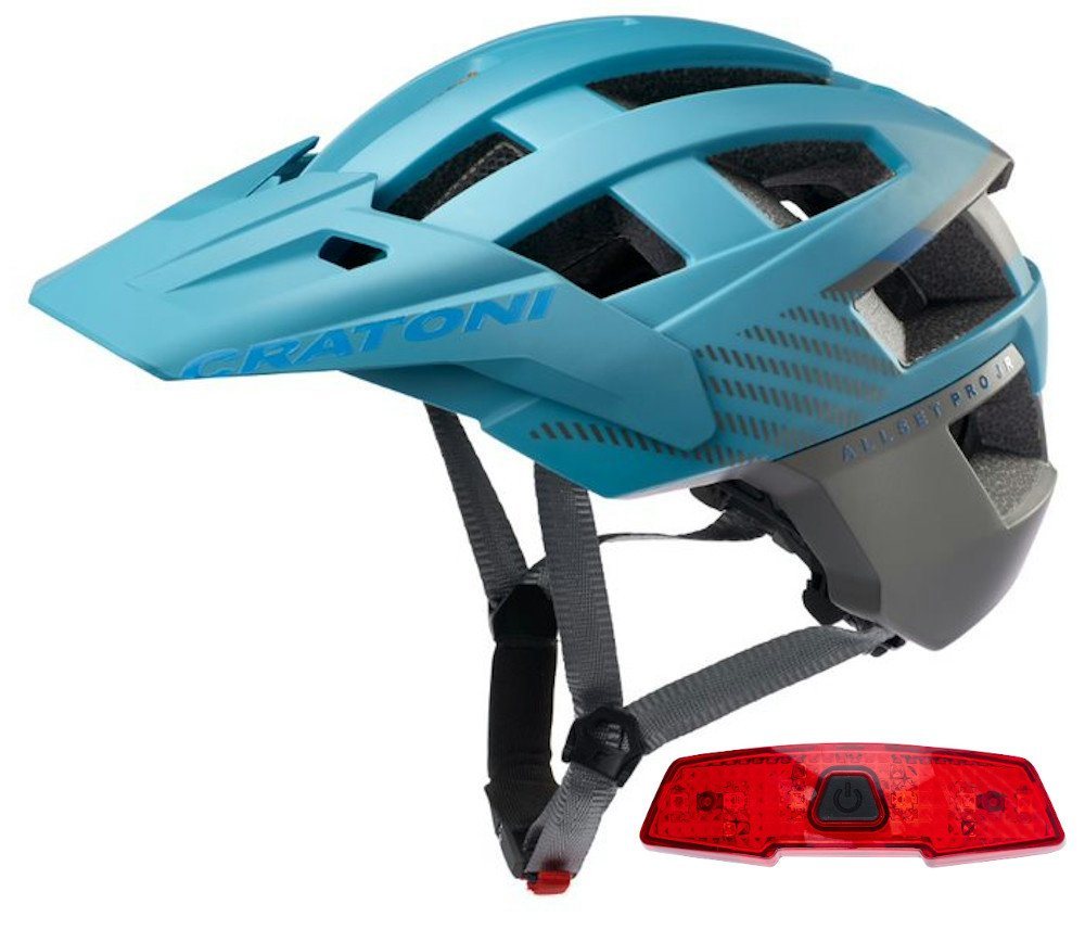 Cratoni Kinderhelm Allset Pro Junior Fahrradhelm inkl. Rücklicht Cratoni Kinderhelm Allset Pro Junior Fahrradhelm inkl. Rücklicht von Cratoni