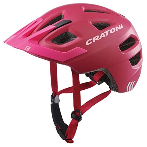 Cratoni Mädchen Maxster Pro Helm, Pink Rose, XS/S (46-51 cm) von Cratoni