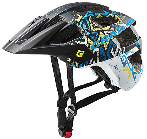 Cratoni Mountainbikehelm Allset Fahrradhelm Inlinerhelm (wild Black, M-L (58-61 cm)) von Cratoni