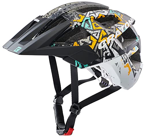 Cratoni Unisex – Erwachsene Allset (MTB) Helme, Wild/Anthrazit Matt, S-M (54-58 cm) von Cratoni