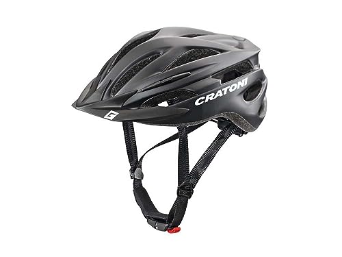 Cratoni Pacer+ Fahrradhelm, Black Matt, L-XL von Cratoni