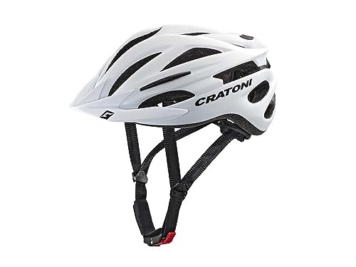 Cratoni Pacer+ Fahrradhelm, White Matt, L-XL Cratoni Pacer+ Fahrradhelm, White Matt, L-XL von Cratoni